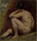 mul Study of a Male Figure Art A4 Photo Print