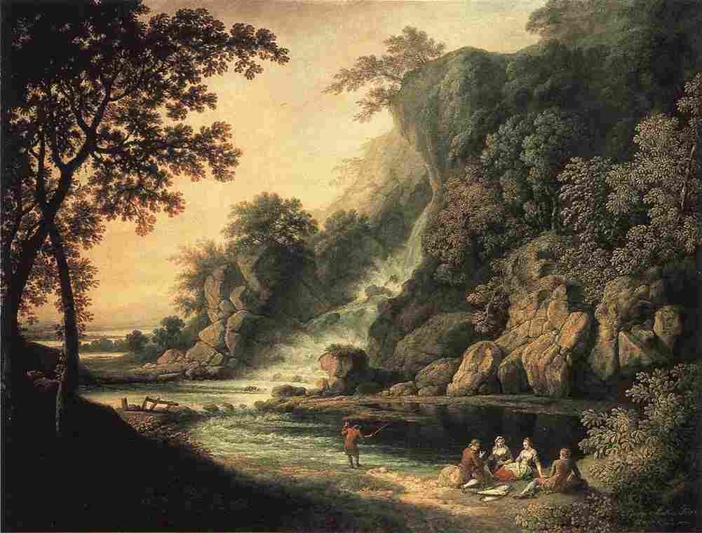 mulllins Fishing Party Art A4 Photo Print