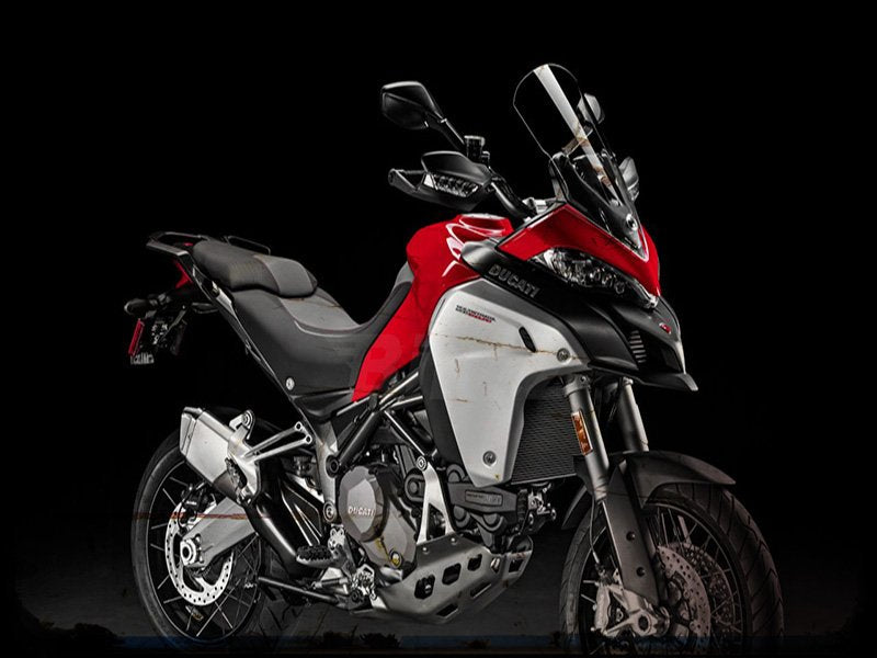 multistrada 1200 enduro  A4 Photo Print Motorbike Vintage Aged