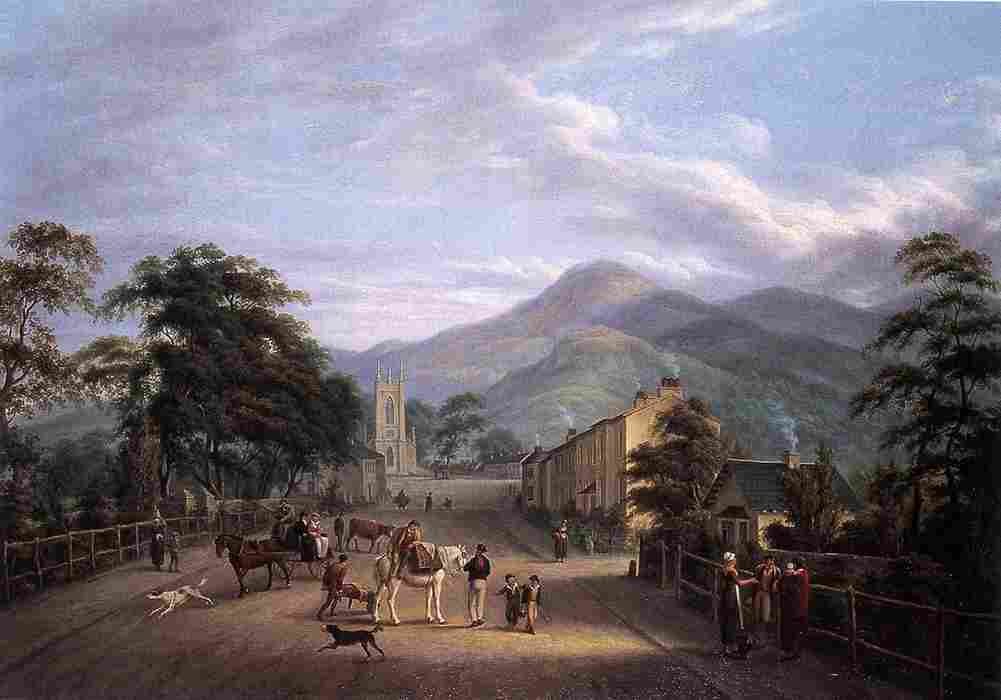 mulv View of a Street in Carlingford Art A4 Photo Print