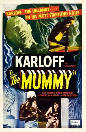 mummy 1929  01 film star poster A4 Photo Print