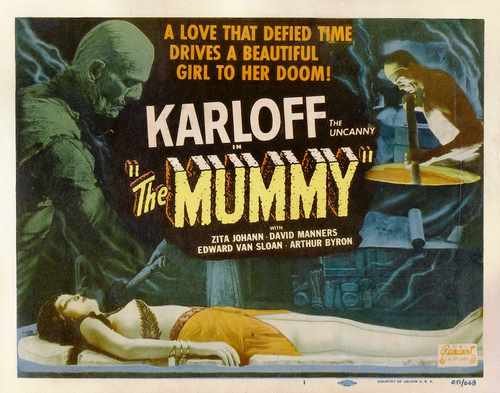 mummy 1929  02 film star poster A4 Photo Print