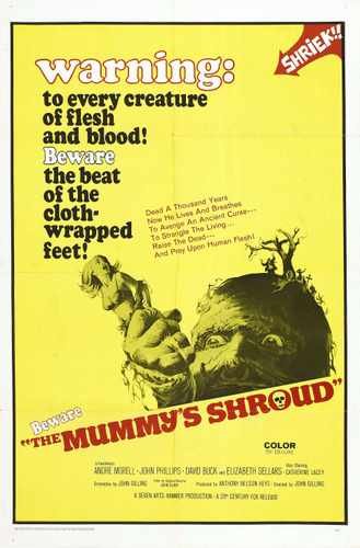 mummys shroud  01 film star poster A4 Photo Print