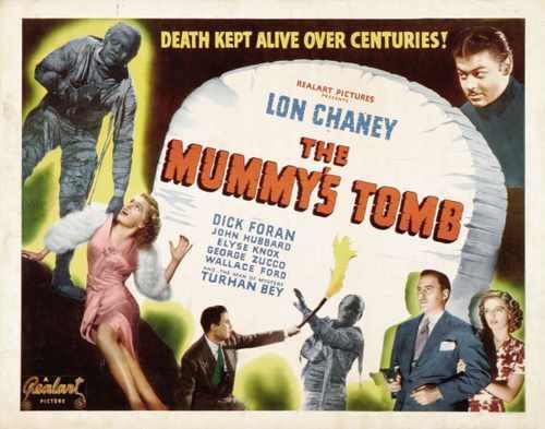 mummys tomb  04 film star poster A4 Photo Print