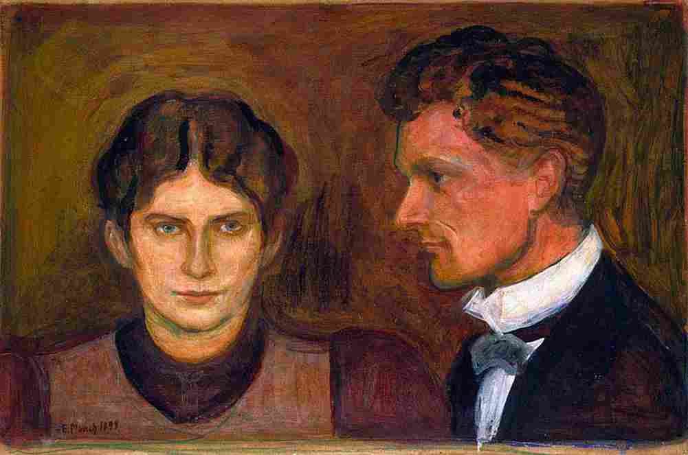 munch aase and harald norregaard Art A4 Photo Print