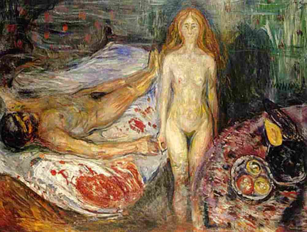 munch death of marat Art A4 Photo Print