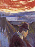 munch despair Art A4 Photo Print