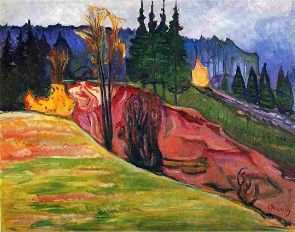 munch from thuringewald Art A4 Photo Print