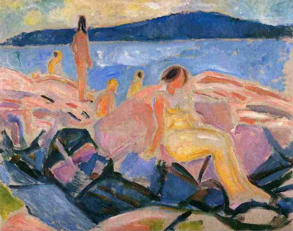 munch high summer two Art A4 Photo Print