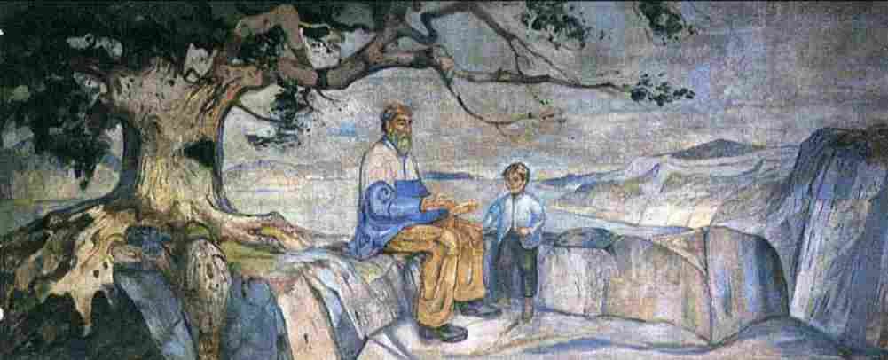 munch history Art A4 Photo Print