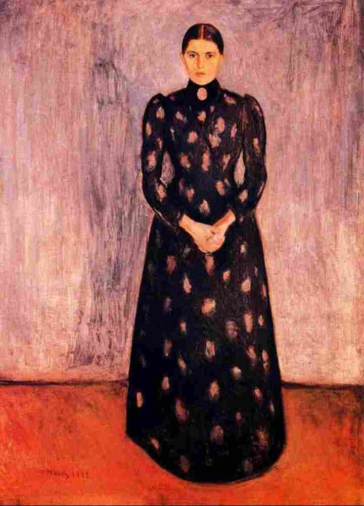 munch inger munch Art A4 Photo Print