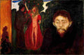 munch jealousy two Art A4 Photo Print