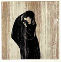 munch kiss four Art A4 Photo Print