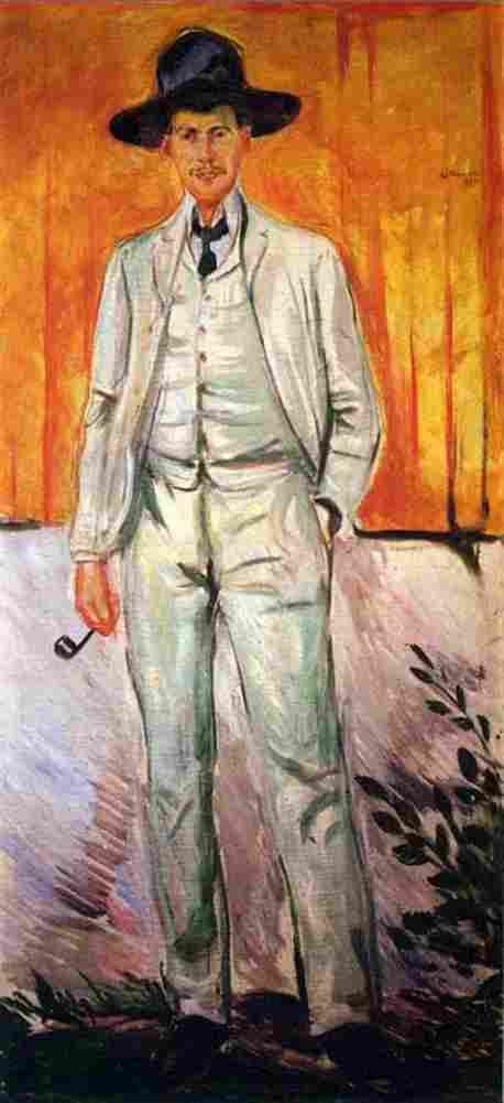 munch ludvig karsten Art A4 Photo Print