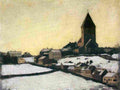 munch old aker church Art A4 Photo Print