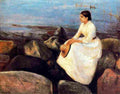 munch summer night Art A4 Photo Print