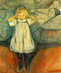 munch the dead mother Art A4 Photo Print