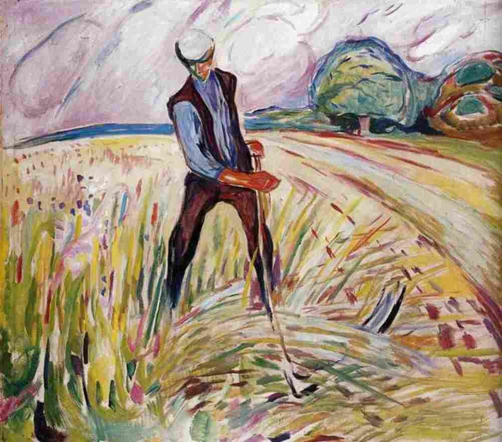munch the haymaker Art A4 Photo Print