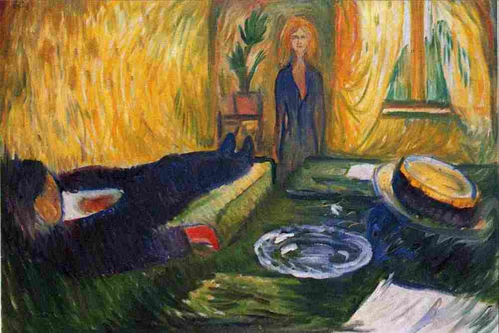munch the murderess Art A4 Photo Print
