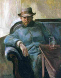 munch writer hans jaeger Art A4 Photo Print