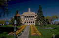 municipal building steps 1980s 1990s A4 Photo Print