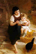 munier Big Sister Art A4 Photo Print