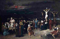 munk Calvary Art A4 Photo Print