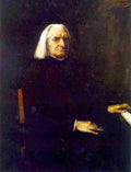 munk Portrait of Franz Liszt Art A4 Photo Print