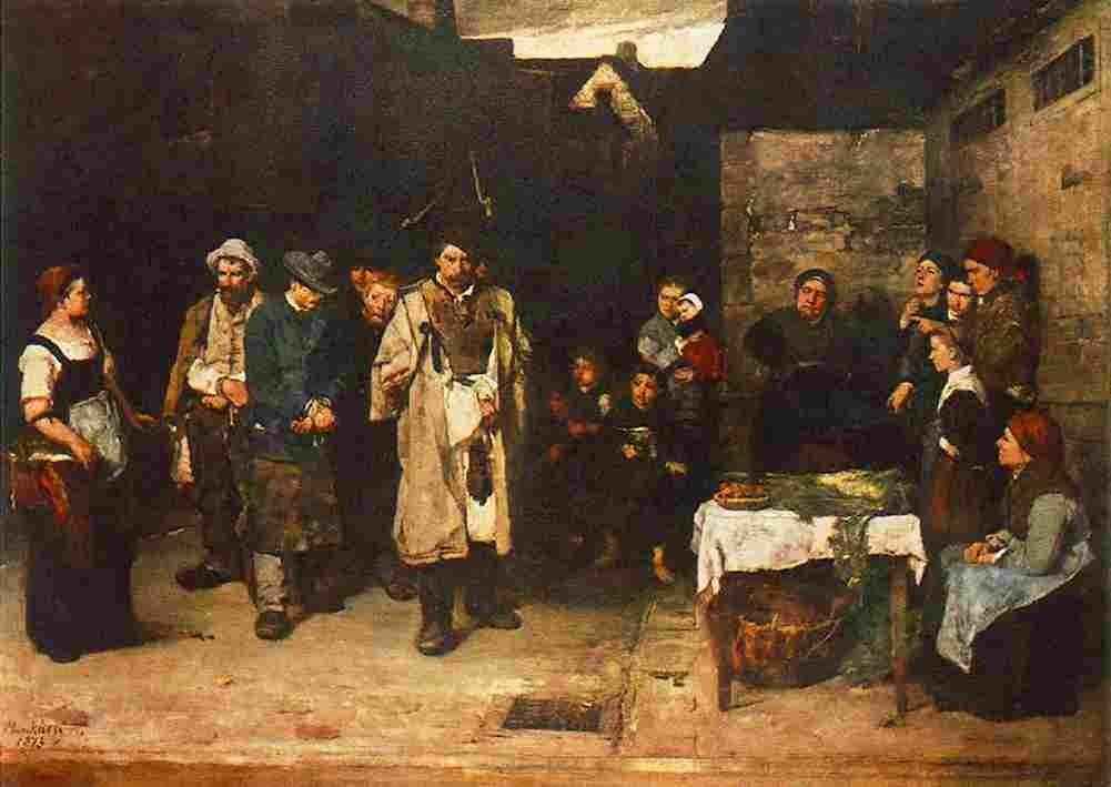 munk Tramps at Night Art A4 Photo Print