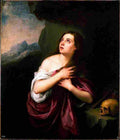 mur Penitent Magdalene Art A4 Photo Print