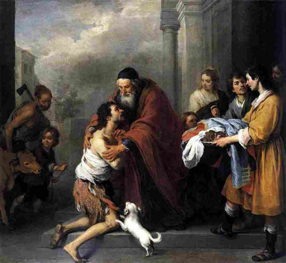 mur Return of the Prodigal Son Art A4 Photo Print