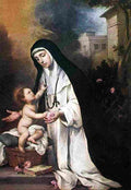 mur Saint Rose of Lima Art A4 Photo Print