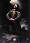mur St Francis of Assisi Art A4 Photo Print