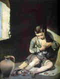 mur The Young Begger Art A4 Photo Print
