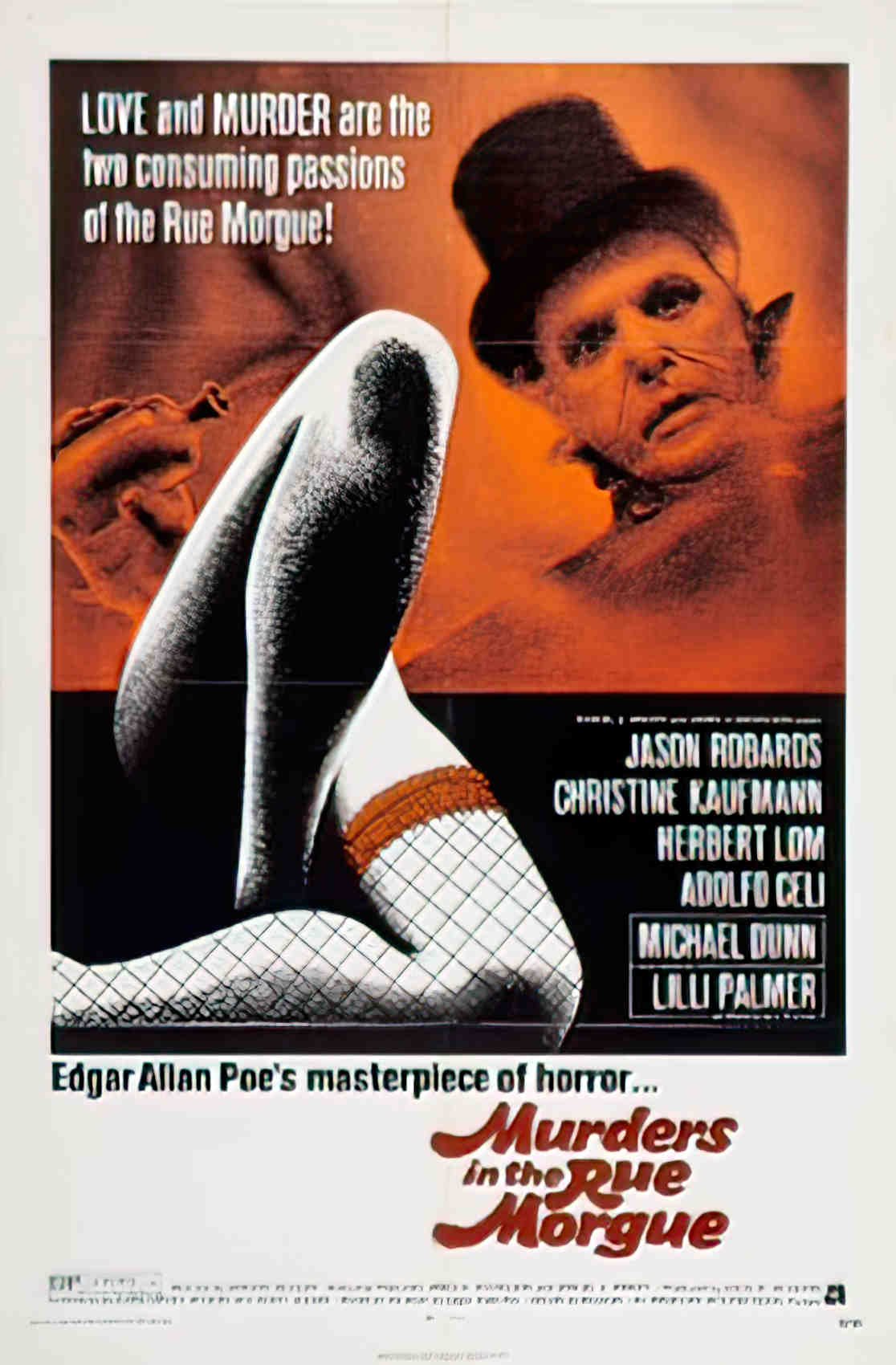 murders in the rue us 1sh Advert A4 Photo Print