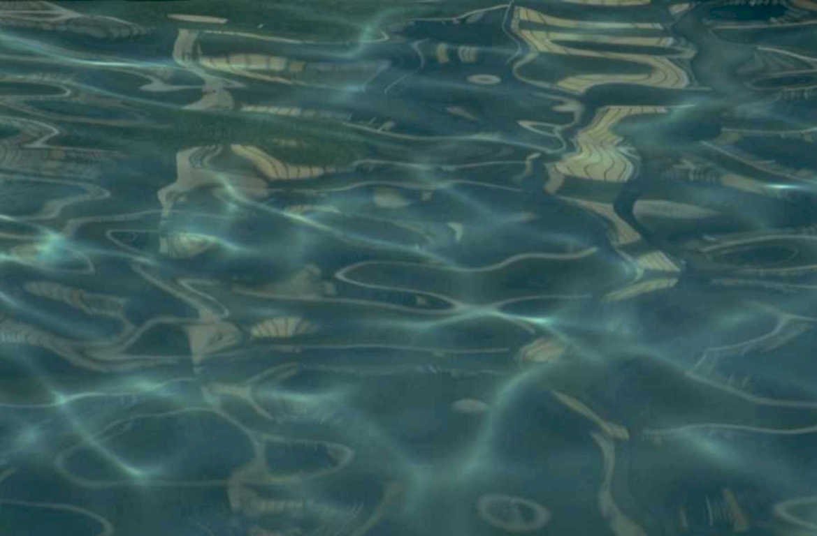 murkywater dockreflection underwater 1980s 1990s A4 Photo Print