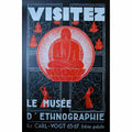musee d ethnographie geneve philippe de chastonay 1955 7 Advert A4 Photo Print