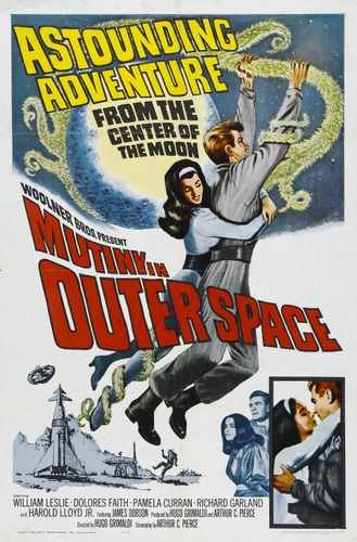mutiny in outer space  01 film star poster A4 Photo Print