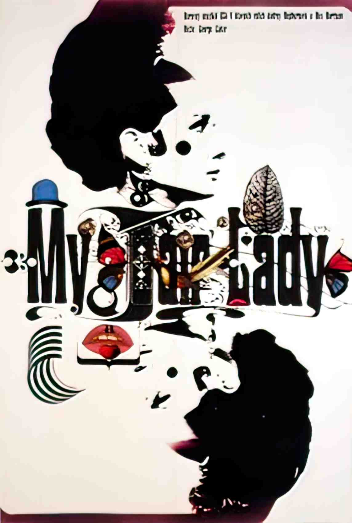 my fair lady czech Advert A4 Photo Print