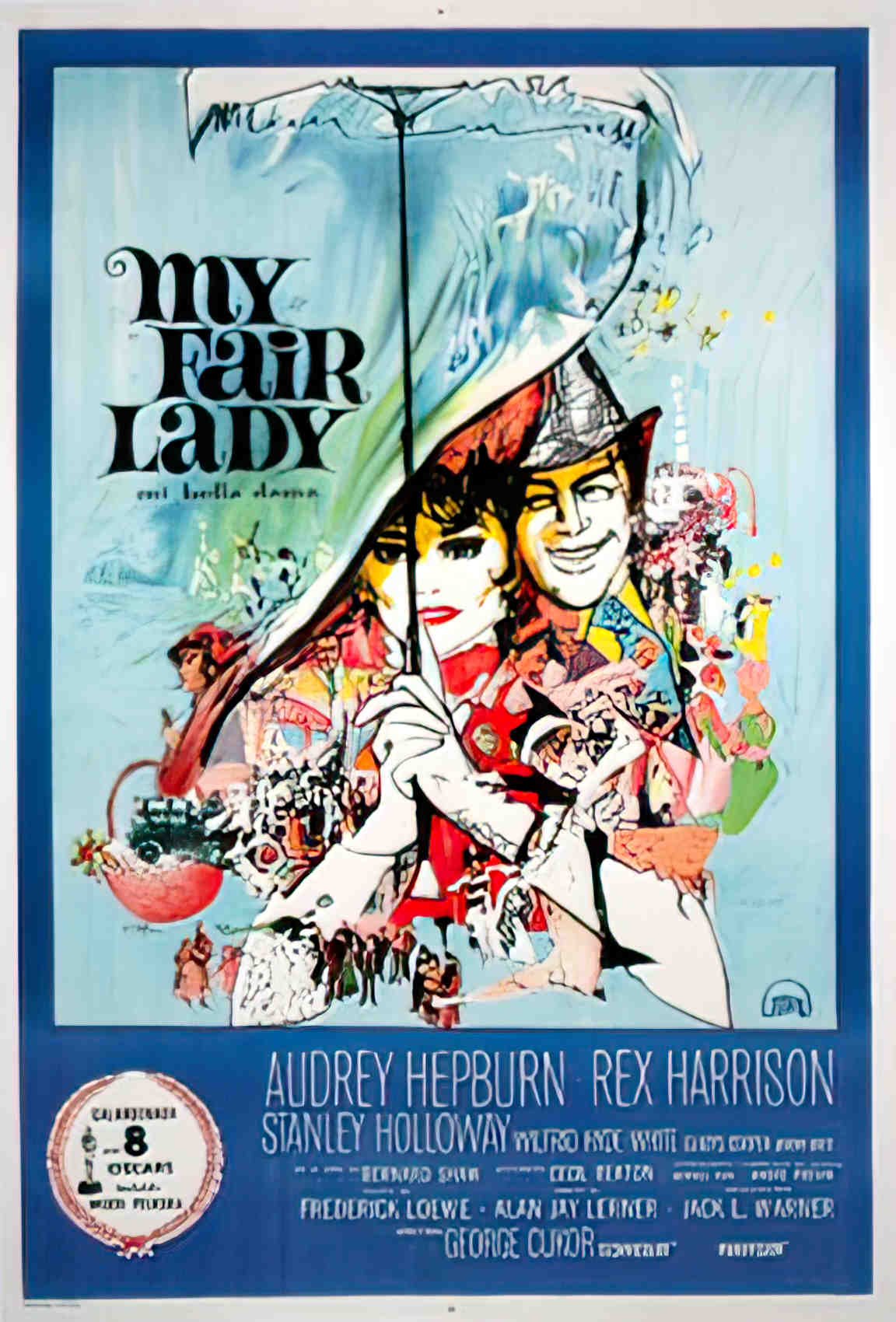 my fair lady spain Advert A4 Photo Print