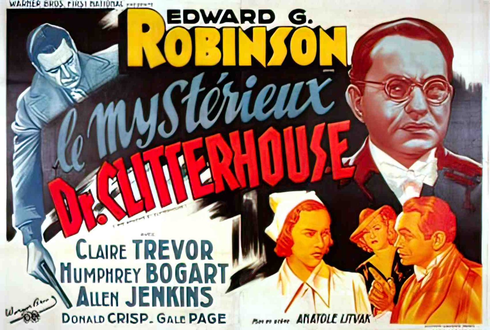 mysterieux clitterhouse 2P Advert A4 Photo Print
