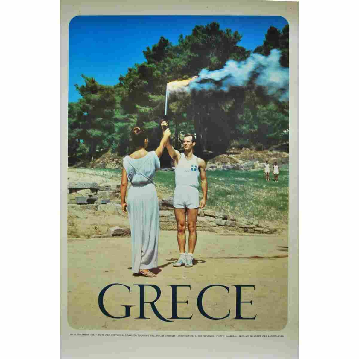 n kostopoulos grece 1967 3 Advert A4 Photo Print