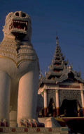 naga statue pagoda 1980s 1990s A4 Photo Print