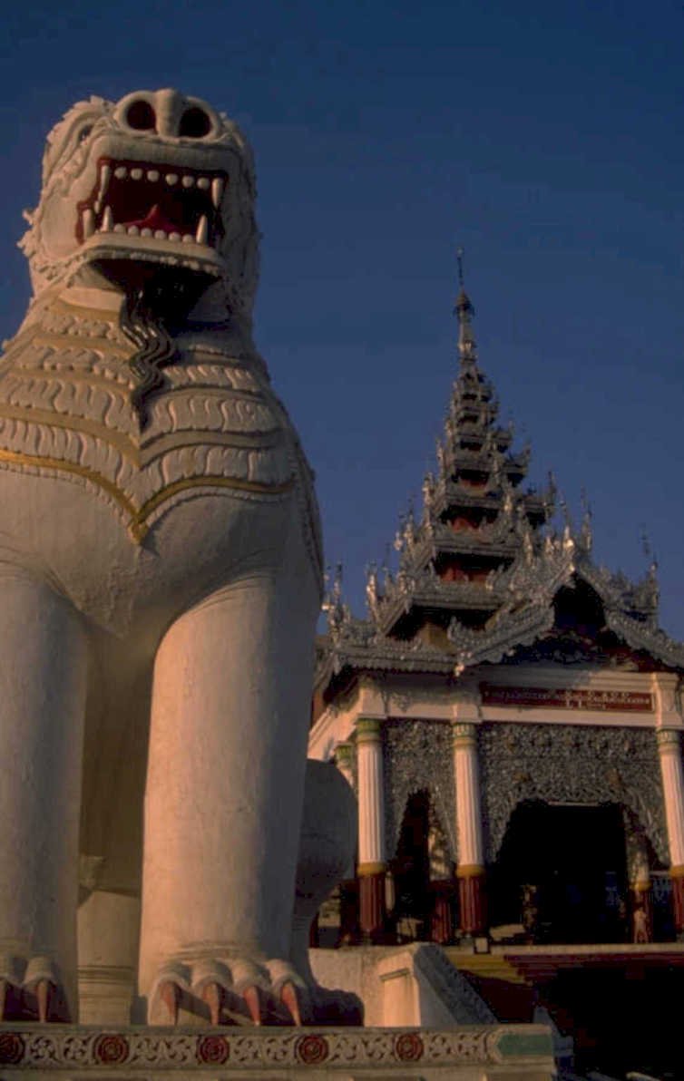 naga statue pagoda 1980s 1990s A4 Photo Print