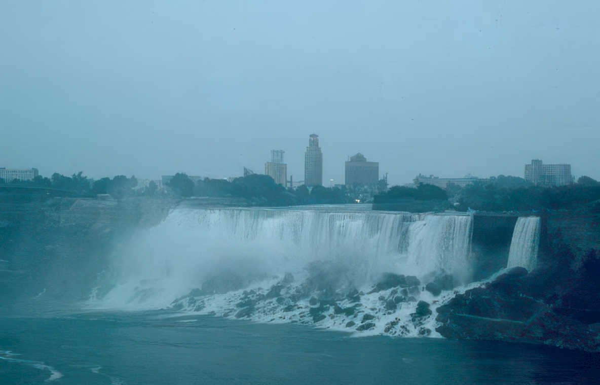nagar falls niagara Vintage A4 Photo Print
