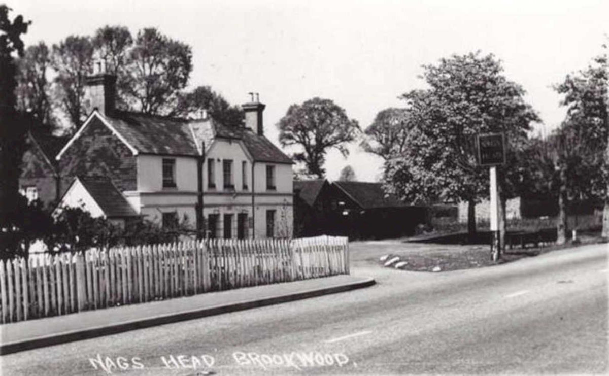 nags head brookwoodVintage 1880s 1900s A4 Photo Print