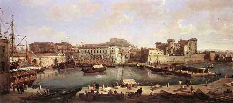naples 3 Art A4 Photo Print