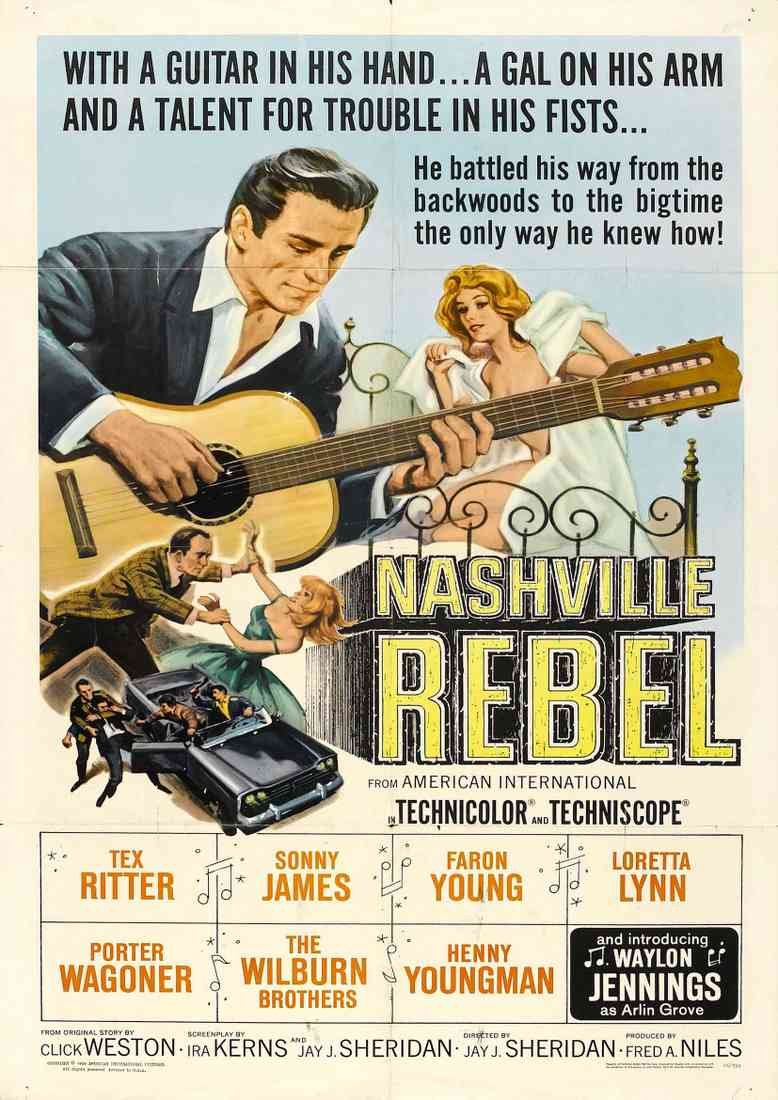 nashville rebel poster 01 A4 Photo Print
