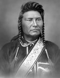 native american portrait Vintage world war A4 Photo Print