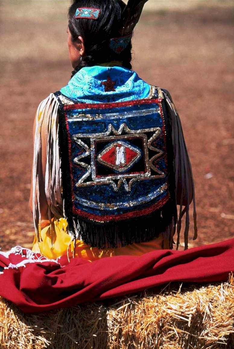native dancer vest1980s 1990s A4 Photo Print
